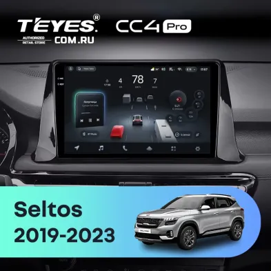 Штатная магнитола Teyes CC4 Pro 12/256 KIA Seltos SP2 (2019-2023)
