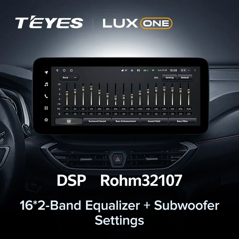 Штатная магнитола Teyes LUX ONE 6/128 Chevrolet Orlando 2 (2018-2023) Тип-B