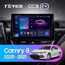 Штатная магнитола Teyes CC3 2K 4/32 Toyota Camry VIII 8 XV70 (2020-2021)
