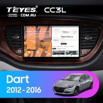Штатная магнитола Teyes CC3L 4/64 Dodge Dart (2012-2016)