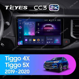 Штатная магнитола Teyes CC3 2K 4/32 Chery Tiggo 4X 5X (2019-2020)