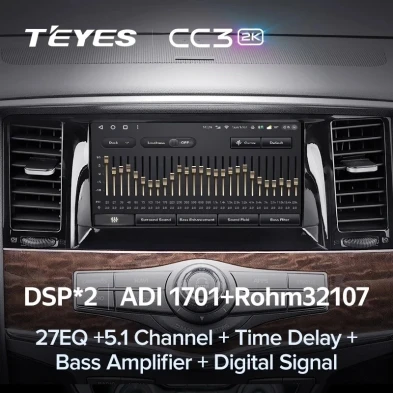 Штатная магнитола Teyes CC3 2K 4/32 Infiniti QX56 (2010-2013)