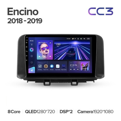Штатная магнитола Teyes CC3 4/32 Hyundai Encino (2018-2019)