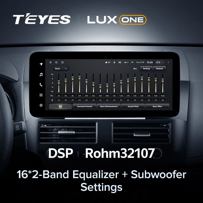 Штатная магнитола Teyes LUX ONE 4/64 Mitsubishi Outlander 2 CW0W (2009-2013) Тип-B