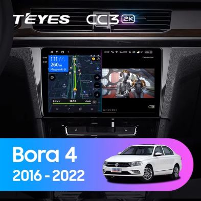 Штатная магнитола Teyes CC3 2K 4/32 Volkswagen Bora 4 (2016-2022)
