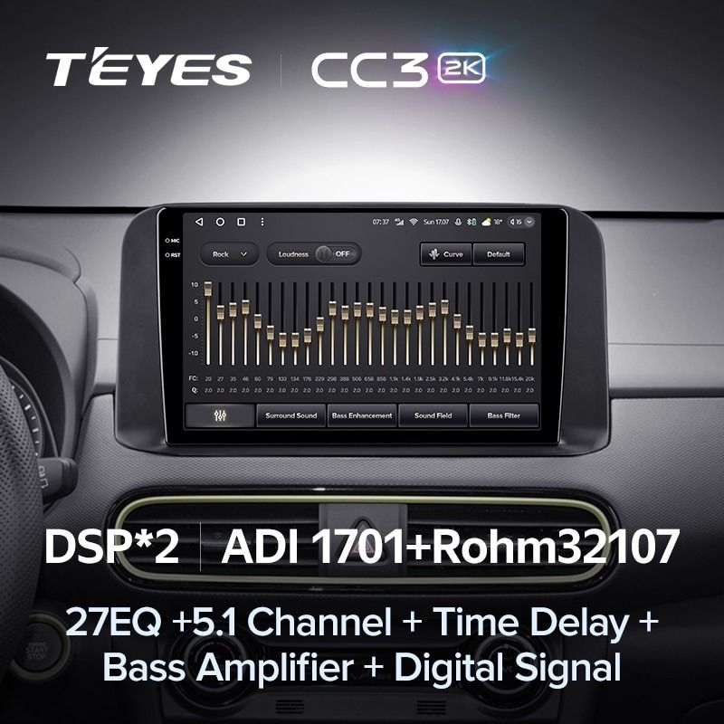 Штатная магнитола Teyes CC3 2K 4/64 Hyundai Encino (2018-2019)