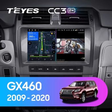 Штатная магнитола Teyes CC3 2K 360 6/128 Lexus GX460 J150 (2009-2020)