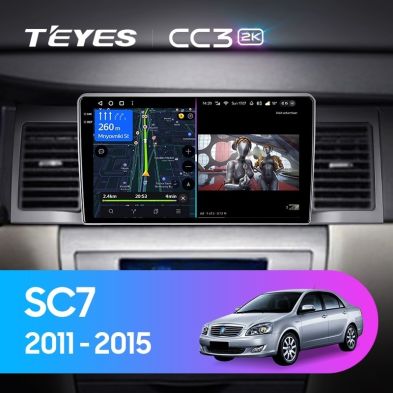 Штатная магнитола Teyes CC3 2K 4/32 Geely SC7 (2011-2015)