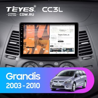 Штатная магнитола Teyes CC3L 4/64 Mitsubishi Grandis 1 (2003-2010) F1