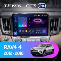 Штатная магнитола Teyes CC3 2K 360 6/128 Toyota RAV4 (2012-2018)