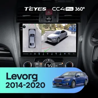 Штатная магнитола Teyes CC4 Pro 360 12/256 Subaru Levorg (2014-2020) F2