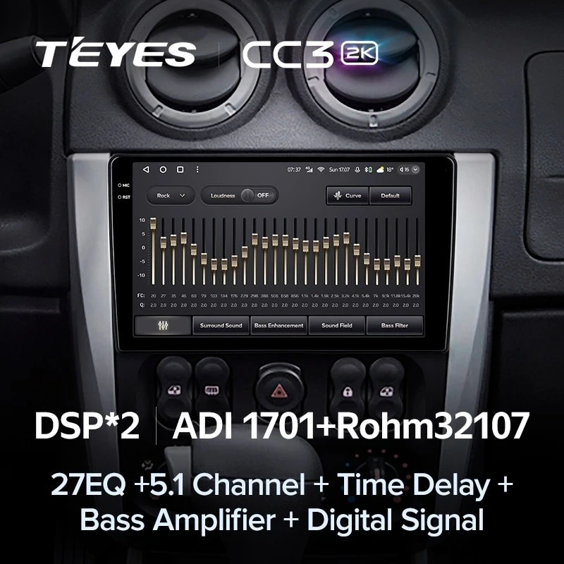 Штатная магнитола Teyes CC3 2K 360 6/128 Nissan Almera 3 G15 (2012-2018) F1