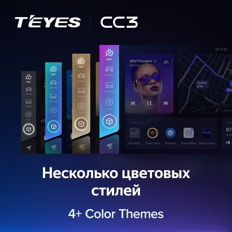 Штатная магнитола Teyes CC3 4/32 Ford EcoSport (2014-2018) F1