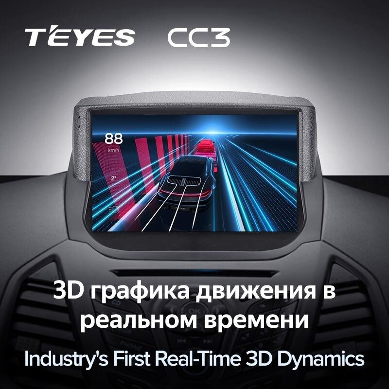Штатная магнитола Teyes CC3 4/32 Ford EcoSport (2014-2018) F1