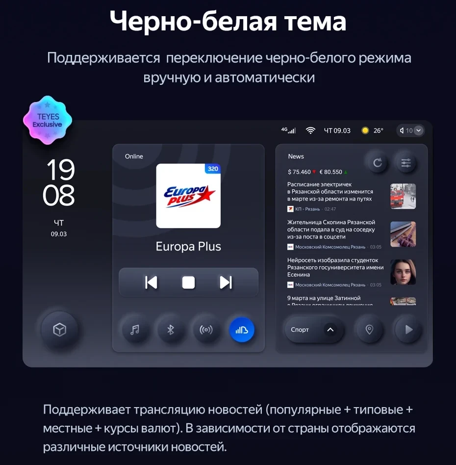 Штатная магнитола Teyes CC3L 4/32 Honda HR-V 2 (2013-2021) F2 с кнопками