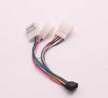 Переходная рамка Toyota Corolla 120 (2000-2007) (F1 - с дефлекторами) (чёрная) (9")