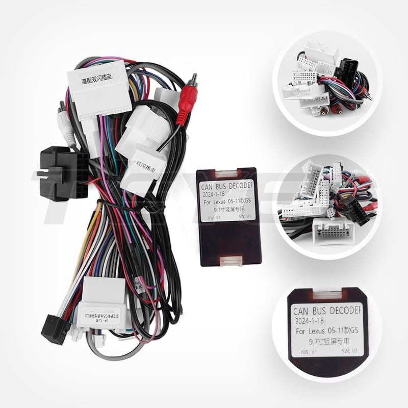 Переходная рамка Lexus GS300 S190 GS350 GS400 GS430 GS450h GS460 GS 300 III 3 350 400 430 450h 460 (2004-2011) (9,7")