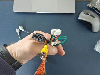 Проводка питания TEYES для Mitsubishi Outlander 3 GF0W GG0W (2018-2021) + Canbus для подключения Android ГУ