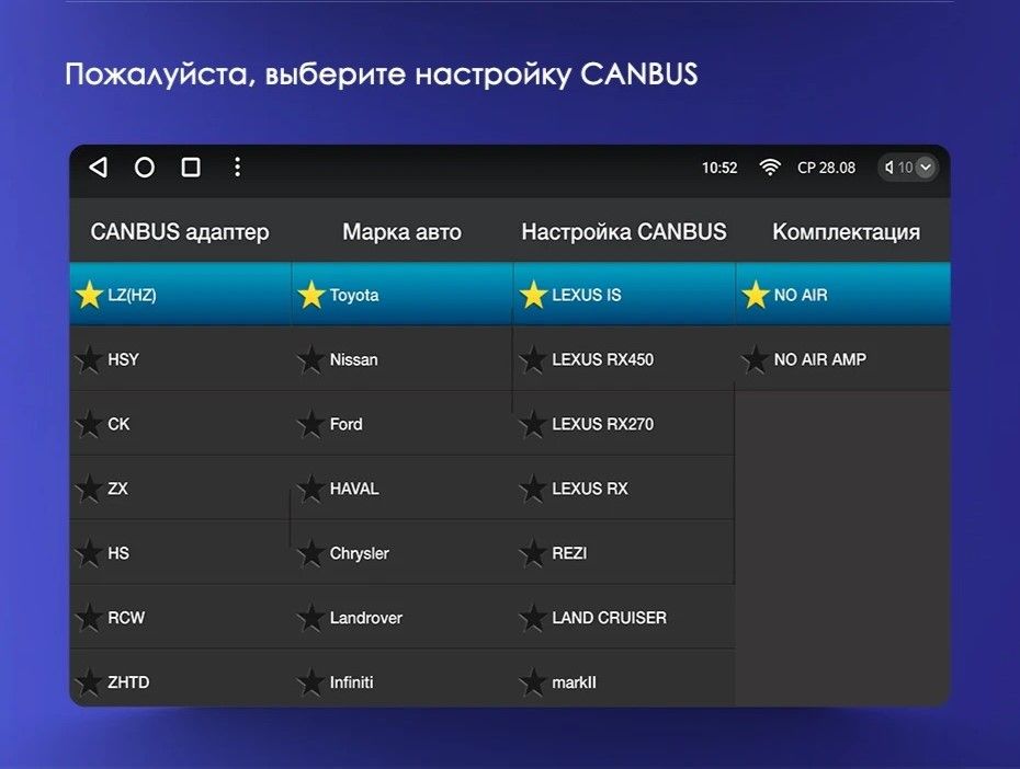 Штатная магнитола Tesla style Teyes TPRO 2 4/32 Toyota Land Cruiser Prado 120 (2002-2009) Тип-A